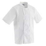 Veste de cuisine Whites Boston manches courtes blanche M — B250-M
