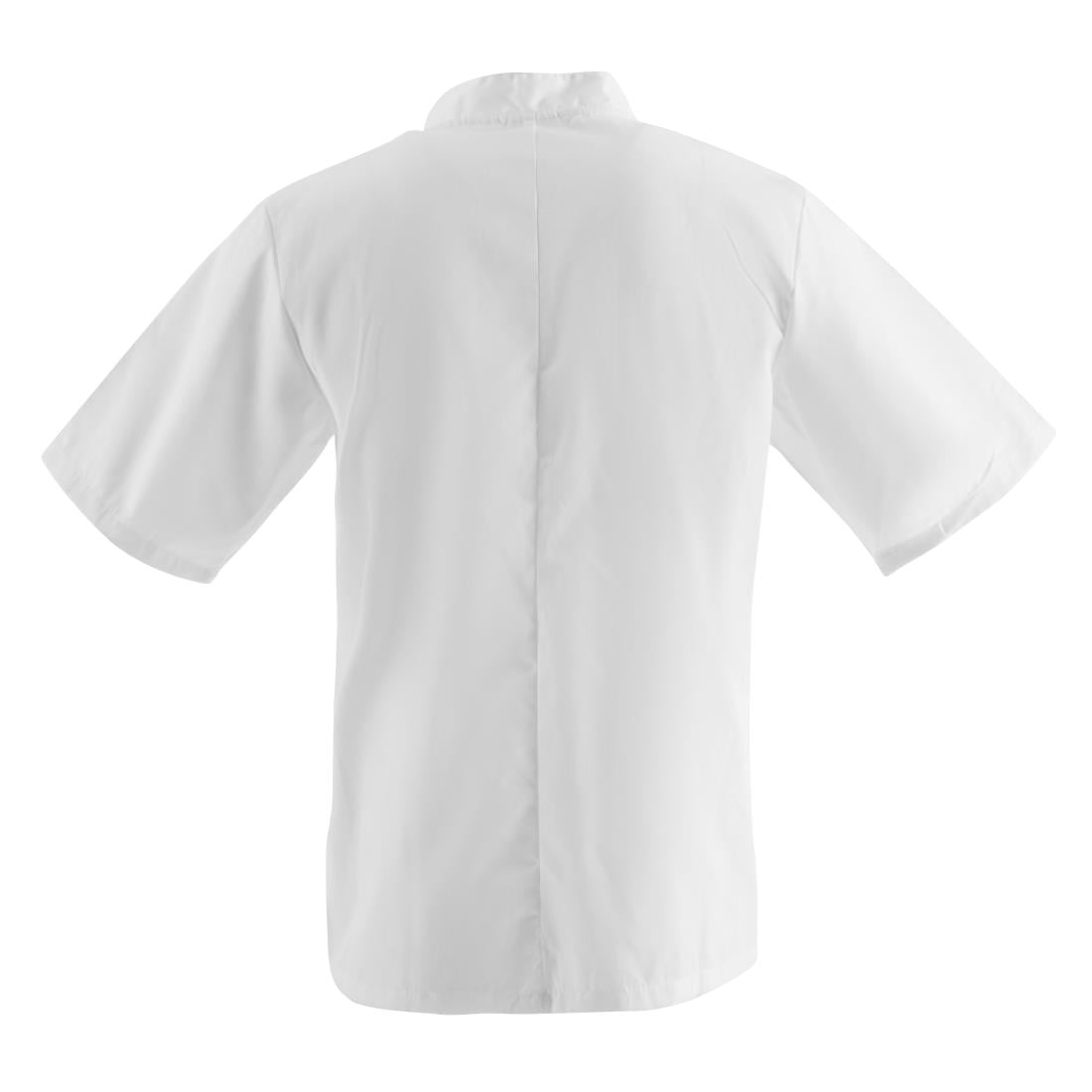 Veste de cuisine Whites Boston manches courtes blanche M — B250-M