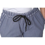Pantalon de cuisine mixte Whites Vegas petits carreaux bleu et blanc M — B311-M