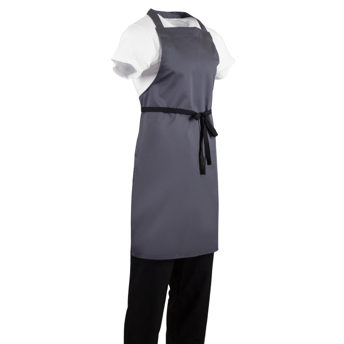Tablier bavette Whites anthracite — B426