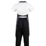Tablier bavette Whites anthracite — B426