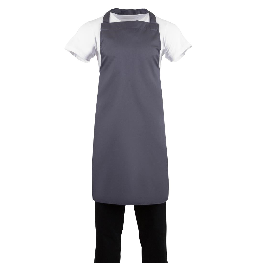 Tablier bavette Whites anthracite — B426