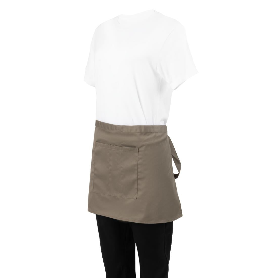 Tablier court Whites Bistro vert olive — B431