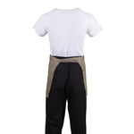 Tablier serveur court Whites marron clair — B432