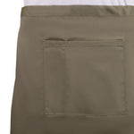 Tablier serveur court Whites marron clair — B432