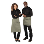 Tablier serveur Whites olive — B434