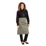 Tablier serveur Whites olive — B434