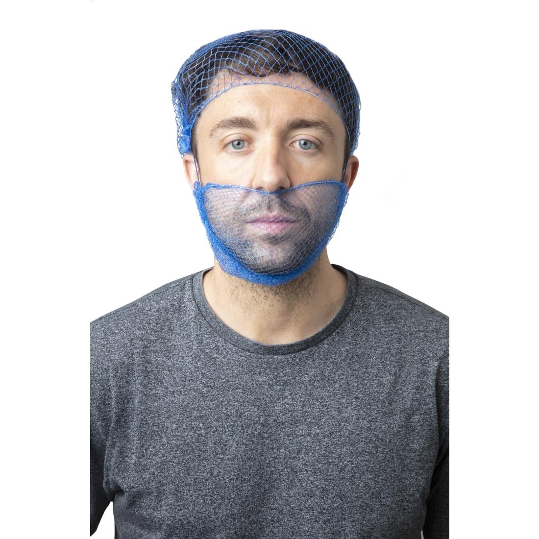Filets à barbe bleus Lion Haircare (lot de 50) — B470
