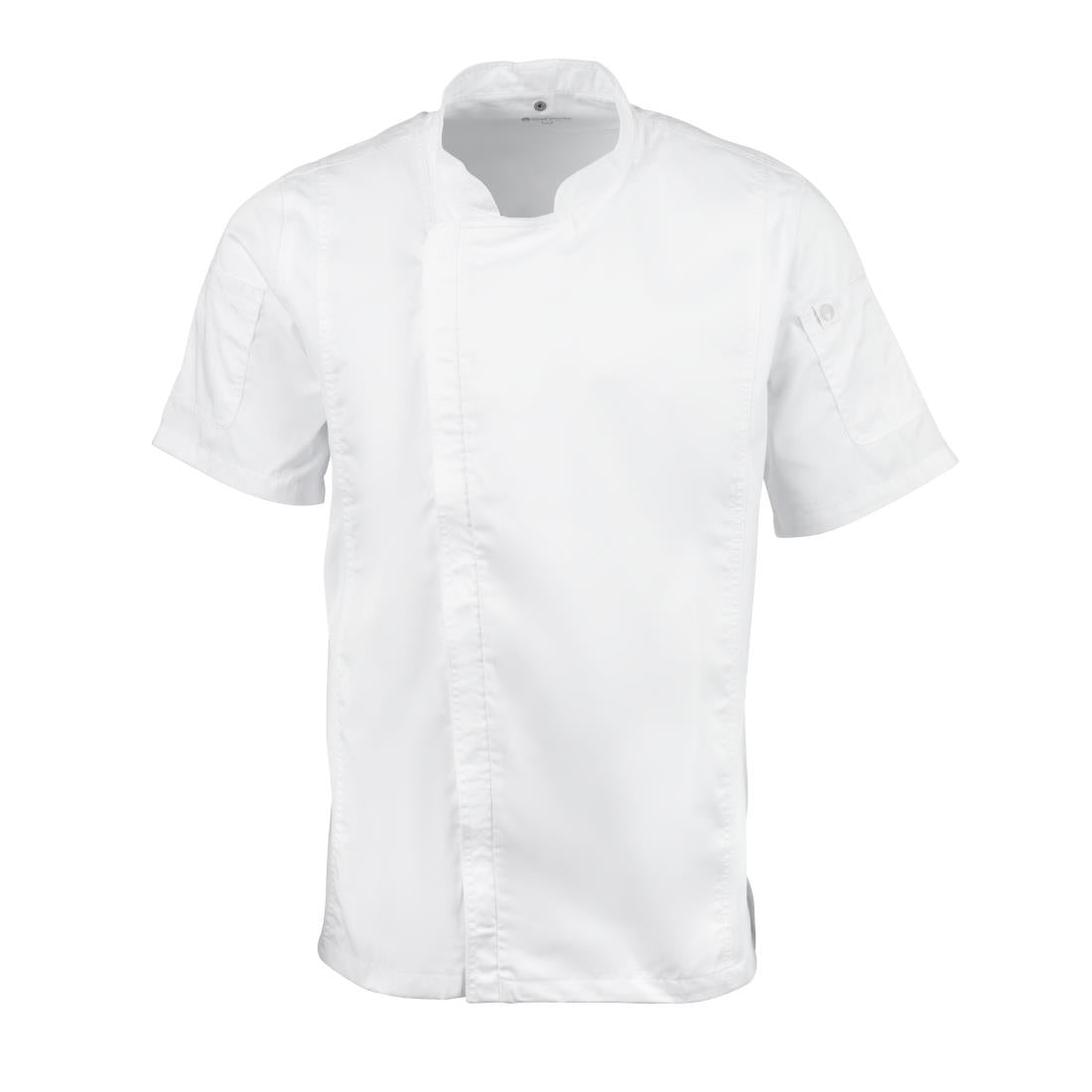 Veste de cuisine mixte Cool Vent Chef Works Urban Springfield blanche M — B471-M