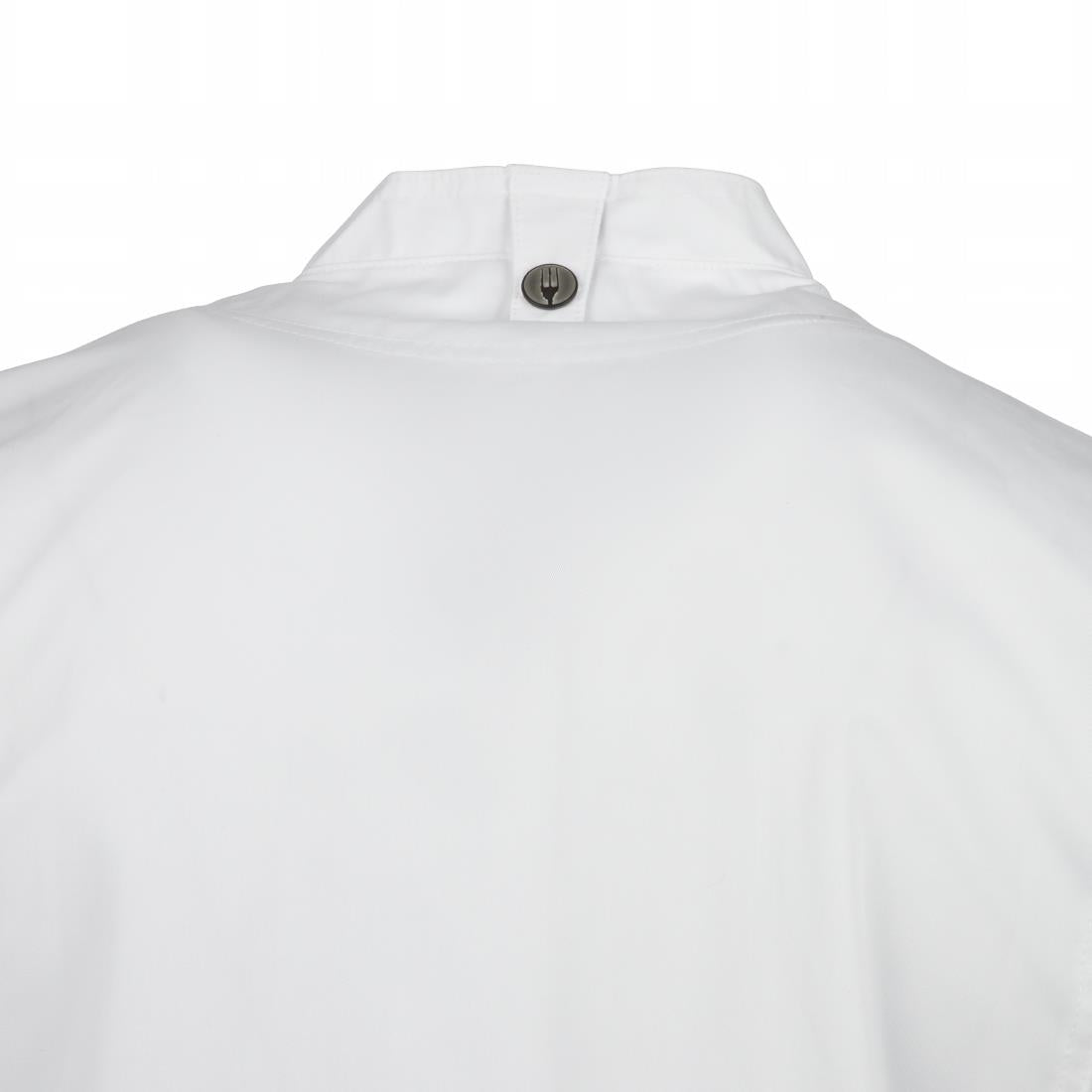 Veste de cuisine mixte Cool Vent Chef Works Urban Springfield blanche M — B471-M