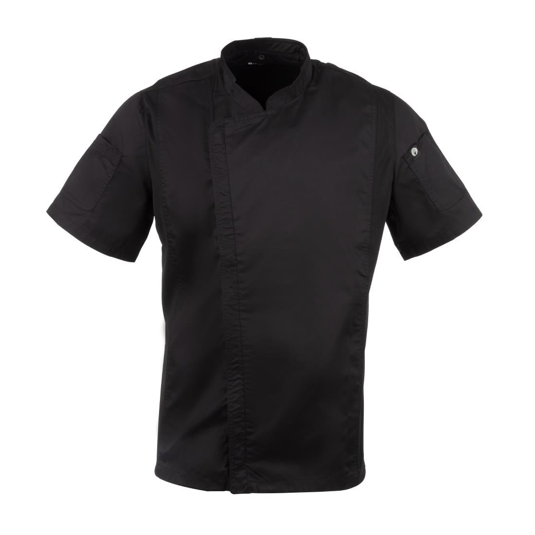 Veste de cuisine mixte Cool Vent Chef Works Urban Springfield noire L — B472-L