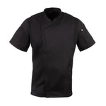 Veste de cuisine mixte Cool Vent Chef Works Urban Springfield noire S — B472-S