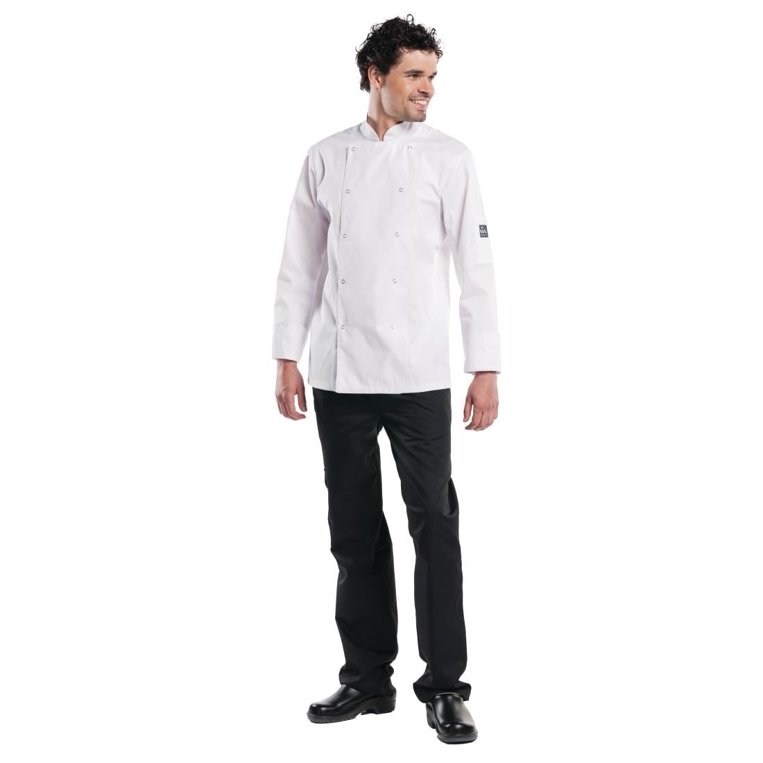 Pantalon de cuisine ample mixte Chaud Devant Baggy noir 3XL — B515-XXXL