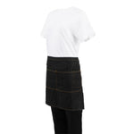 Tablier serveur court Chef Works Memphis noir — B587