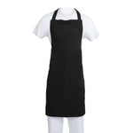 Tablier bavette Whites polyester-coton noir XL — B887