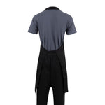 Tablier bavette Whites polyester-coton noir XL — B887