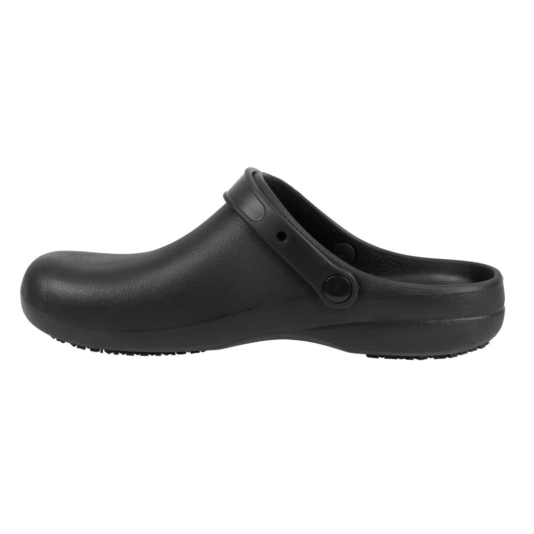 Nisbets Essentials Chefs Clog Black 3637 — B979-3637