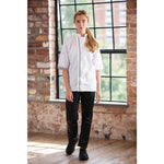 Veste de cuisine blanche à manches courtes Southside XS — B998-XS