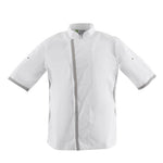 Veste de cuisine blanche à manches courtes Southside XS — B998-XS