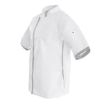 Veste de cuisine blanche à manches courtes Southside M — B998-M