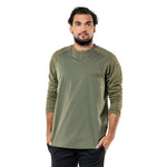 T-shirt mixte manches longues Chaud Devant Valente UFX vert taille L — BA018-L
