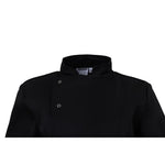Veste de cuisinier femme ajustée Whites noire taille M — BA110-M