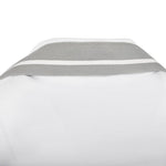 Tablier bavette rayé gris et blanc Whites — BA111