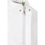 Veste de cuisinier en maille à manches courtes Southside Harlem blanche L — BA116-L