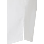 Veste de cuisinier en maille à manches courtes Southside Harlem blanche L — BA116-L