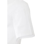 Veste de cuisinier en maille à manches courtes Southside Harlem blanche L — BA116-L