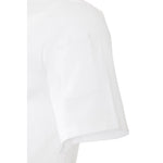 Veste de cuisinier en maille à manches courtes Southside Harlem blanche S — BA116-S