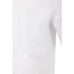 Veste de cuisinier en maille à manches courtes Southside Harlem blanche L — BA116-L