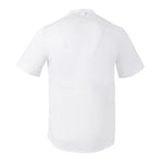 Veste de cuisinier en maille à manches courtes Southside Harlem blanche L — BA116-L
