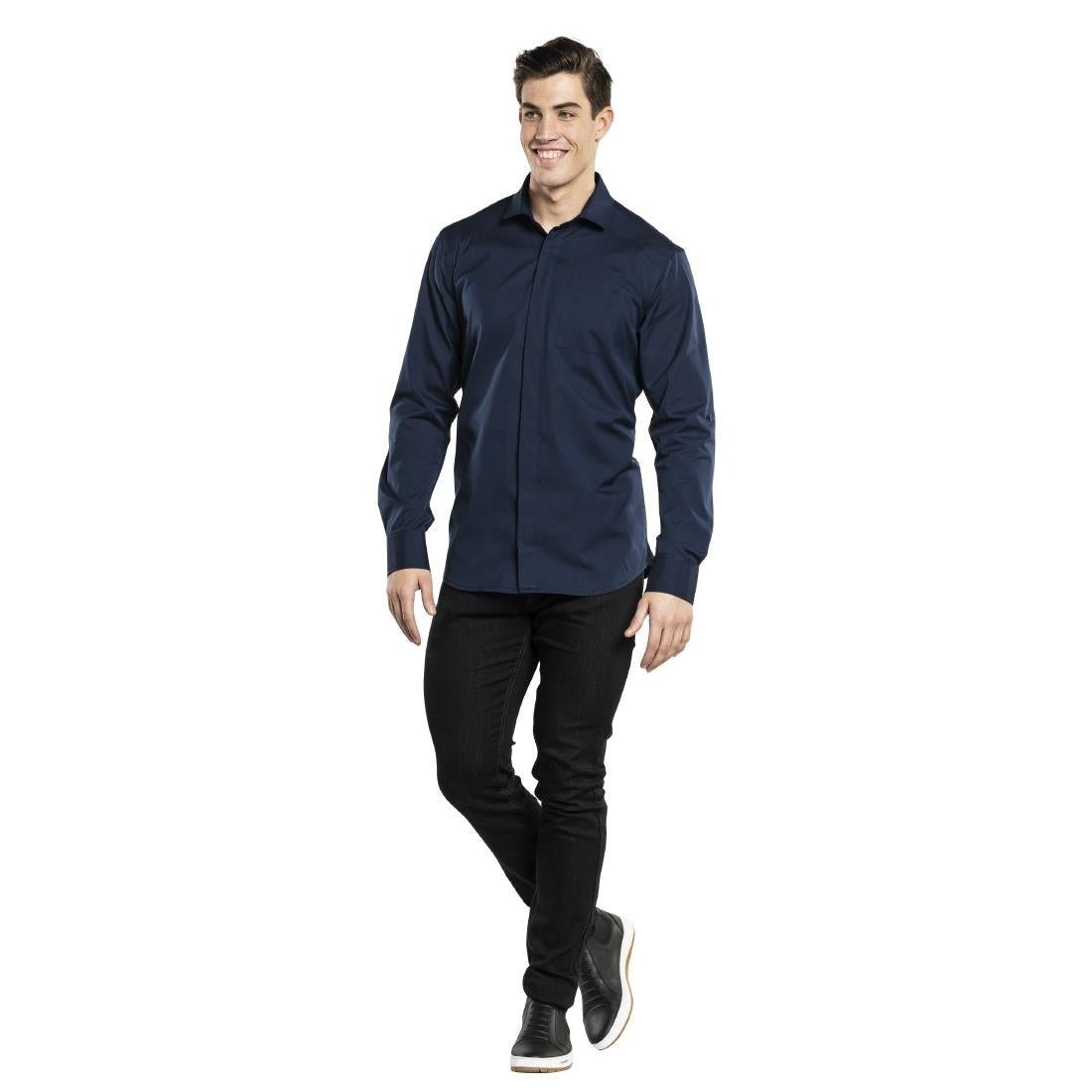 Chemise homme UFX Chaud Devant marine 3XL — BA135-3XL