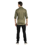 Chemise homme UFX Chaud Devant verte L — BA137-L