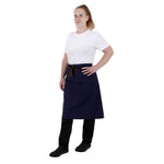 Tablier bistro en toile de coton Southside marine — BA165