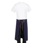 Tablier bistro en toile de coton Southside marine — BA165
