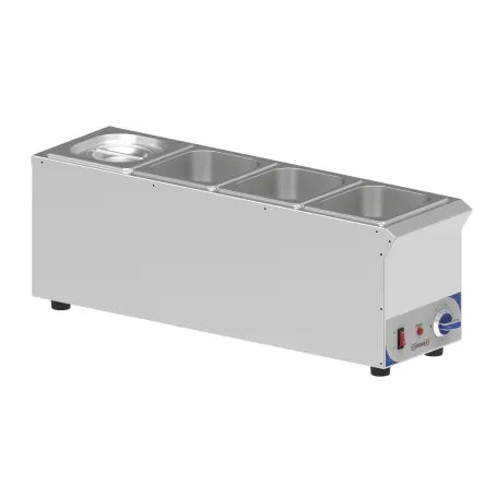 BAIN-MARIE À SAUCE 4 X GN 1/6 COMPACT  CBMS416V