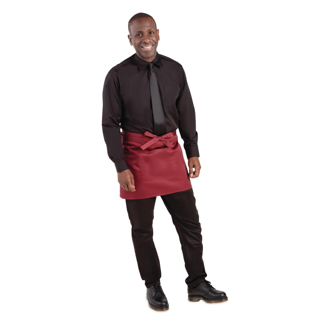 Tablier serveur court Whites bordeaux — BB177