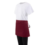 Tablier serveur court Whites bordeaux — BB177
