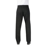 Pantalon slim léger homme Chef Works noir L — BB301-L