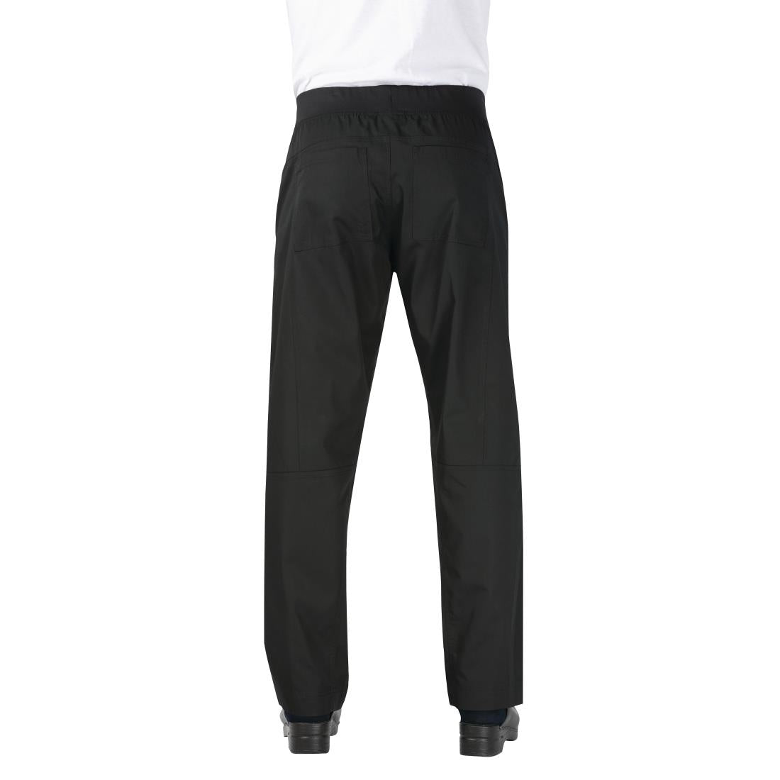 Pantalon slim léger homme Chef Works noir L — BB301-L