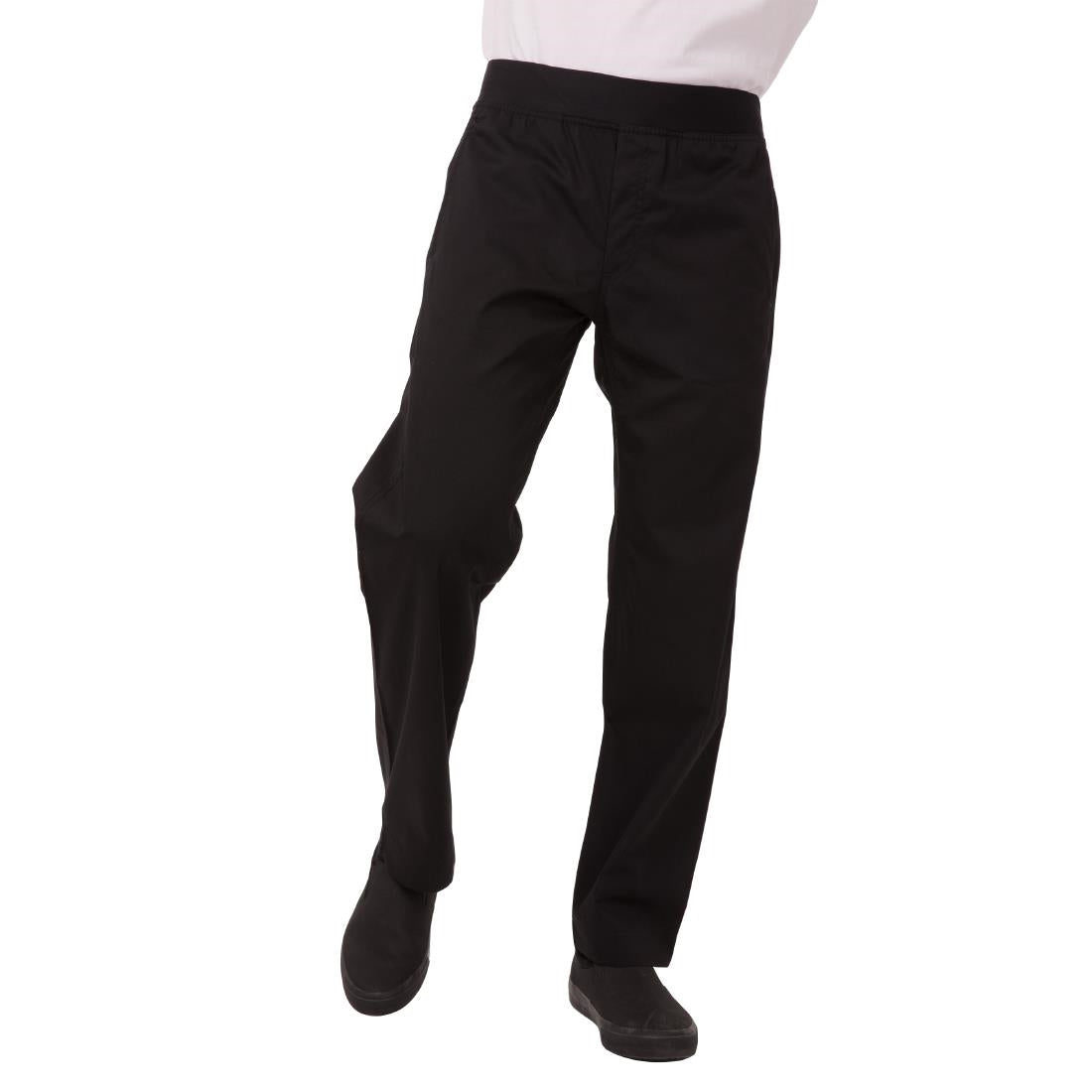 Pantalon slim léger homme Chef Works noir L — BB301-L