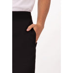 Pantalon slim léger homme Chef Works noir L — BB301-L