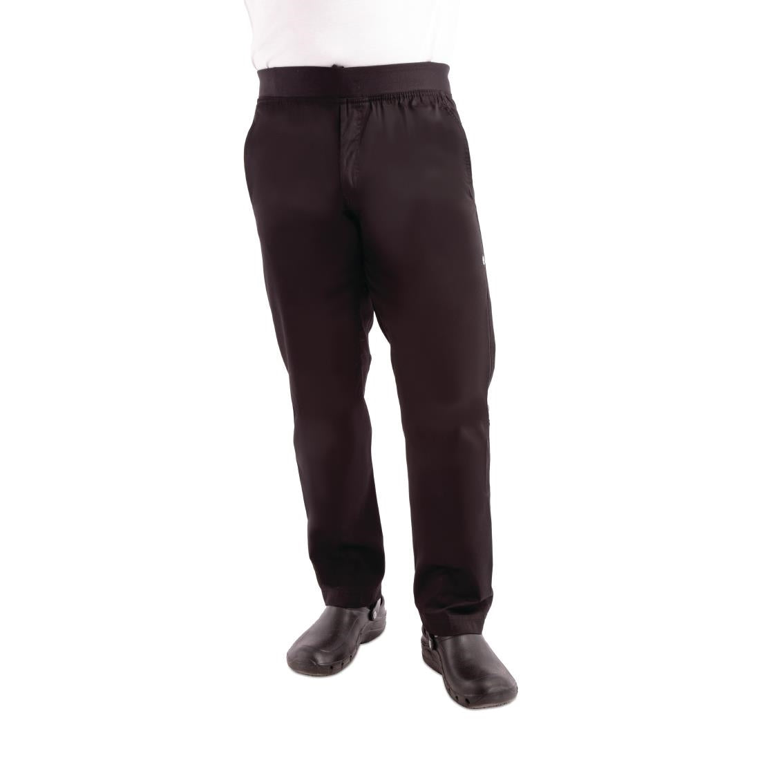 Pantalon slim léger homme Chef Works noir L — BB301-L