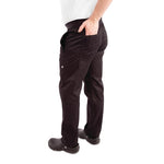 Pantalon slim léger homme Chef Works noir L — BB301-L