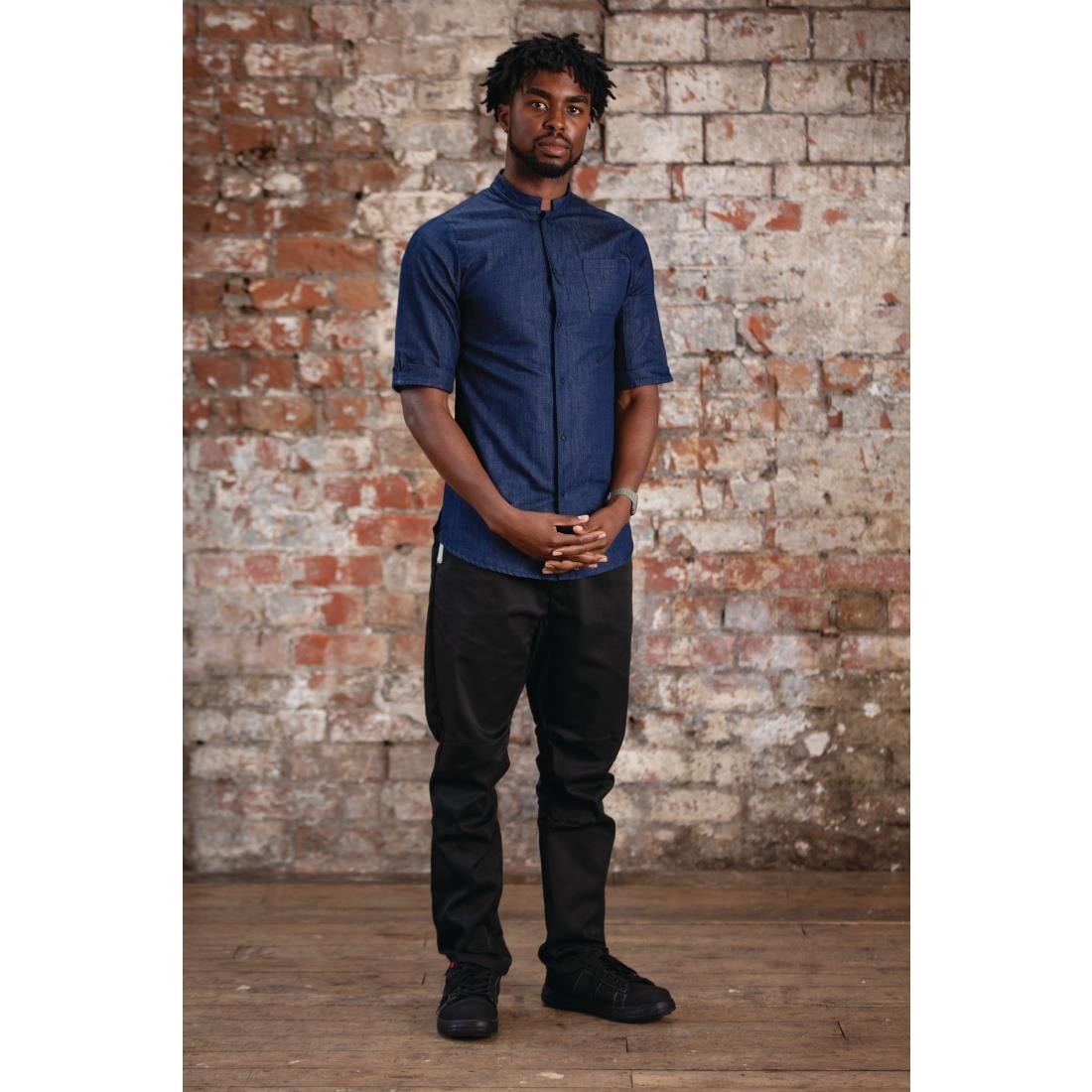 Pantalon de cuisine Southside noir XL — B989-XL