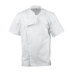 Veste de cuisinier à manches courtes Chef Works Cannes XL — BB669-XL