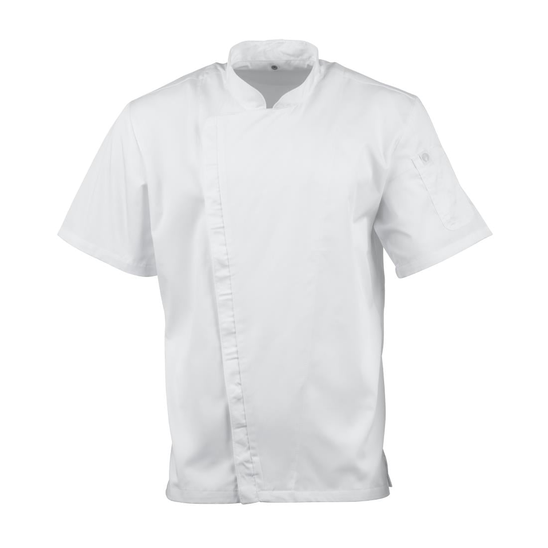 Veste de cuisinier à manches courtes Chef Works Cannes XL — BB669-XL