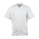 Veste de cuisinier à manches courtes Chef Works Cannes XL — BB669-XL